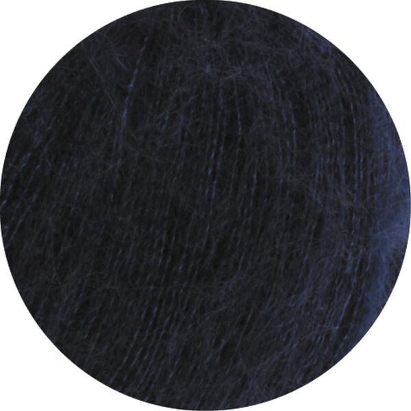 LANA GROSSA SILKHAIR nachtblau, - 0027 LG.5710027 Wolle & Garn Knäuel