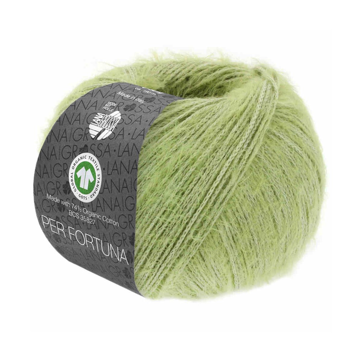 LANA GROSSA PER FORTUNA GOTS LG.1634 Wolle &amp; Garn...