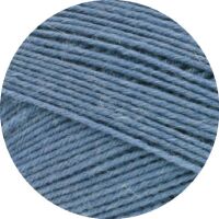 LANA GROSSA MEILENWEIT 100 MERINO EXTRAF.UNI 2428 - Jeans  LG.19412428 Wolle und Garn Knäuel