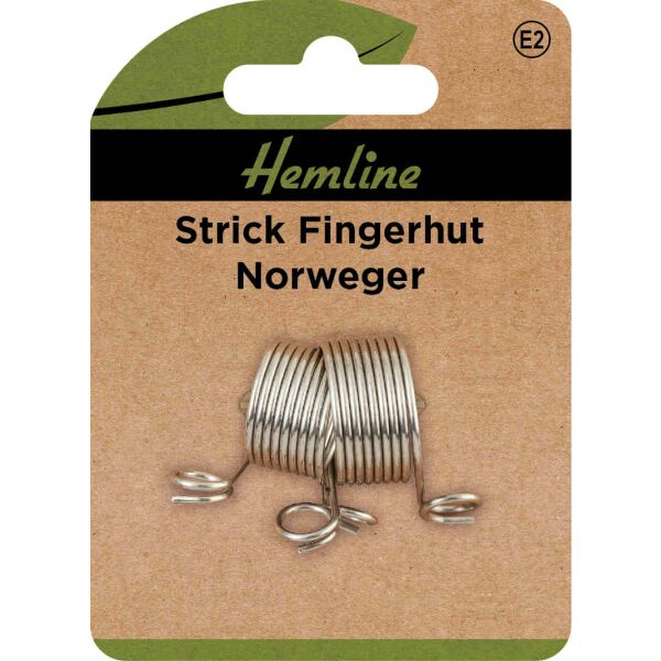 HEMLINE Strickfingerhut silber 210-6748013-000000 Kurzwaren