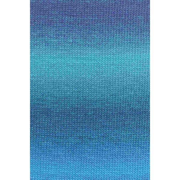 LANG YARNS LOVIS 0007 - TÜRKIS/GRÜN/BLAU  LY.11190007 Wolle und Garn Knäuel