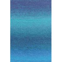 LANG YARNS LOVIS 0007 - TÜRKIS/GRÜN/BLAU  LY.11190007 Wolle und Garn Knäuel