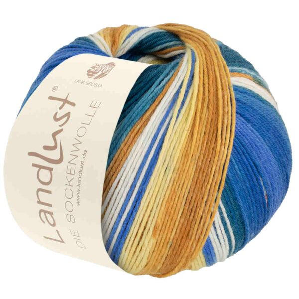 LANA GROSSA LL DIE SOCKENWOLLE 6-f 150g   LG.4829 Wolle und Garn Knäuel