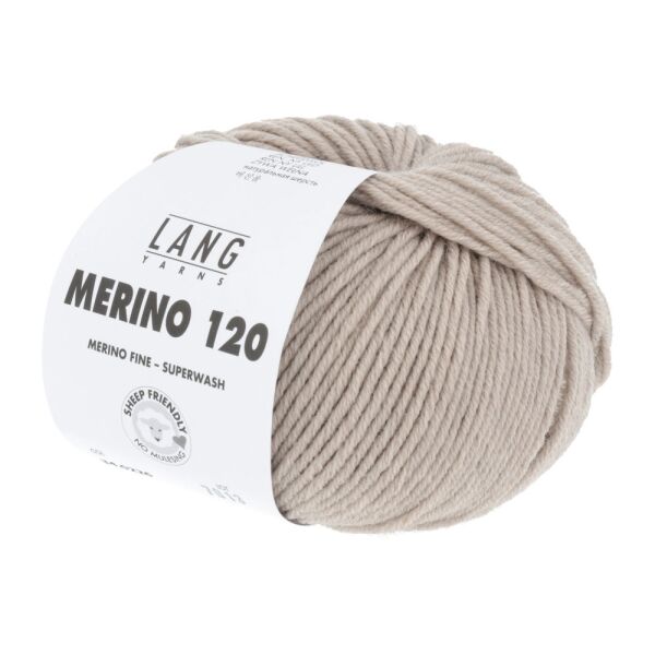 LANG YARNS MERINO 120 LY.34 Wolle und Garn Knäuel