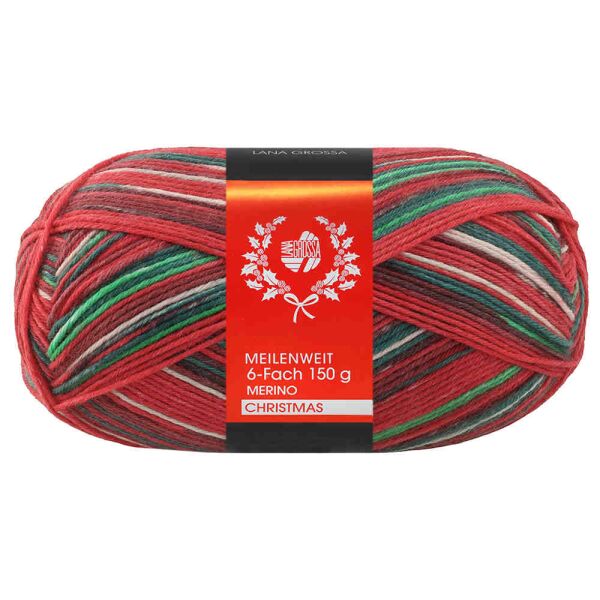 MEILENWEIT 6-F 150 MERINO CHRISTMAS