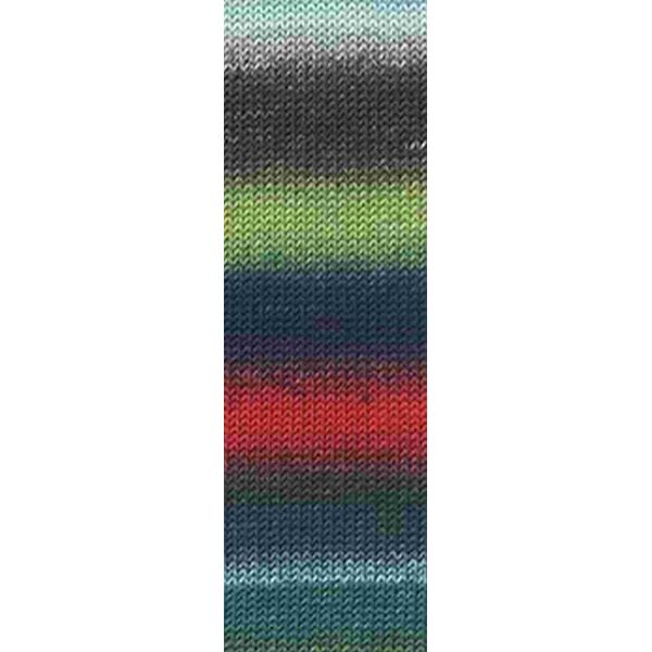 0011 - MINT/BORDEAUX/BLAU