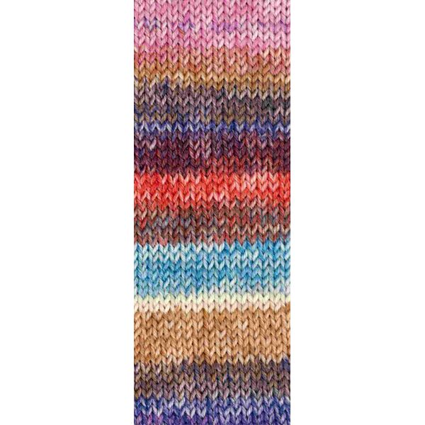 3491 - Blauviolett/Rosa/Karamell/Hell-/Dunkelgrau/Beere/Tomate/Graurot/Grau-/ Himmelblau/Ecru