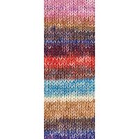 3491 - Blauviolett/Rosa/Karamell/Hell-/Dunkelgrau/Beere/Tomate/Graurot/Grau-/ Himmelblau/Ecru