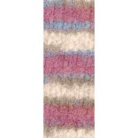 0432 - Rohweiß/Hellblau/Taupe/Altrosa