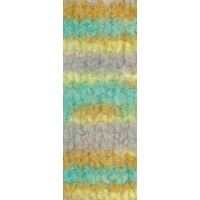 0435 - Türkis/Senf/Hellgrau/Vanille