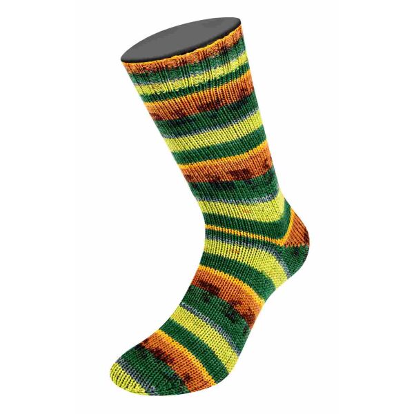 2522 - Flaschen-/Lindgrün/Dunkelgrau/Gelb/Helloliv/Camel/Nougat