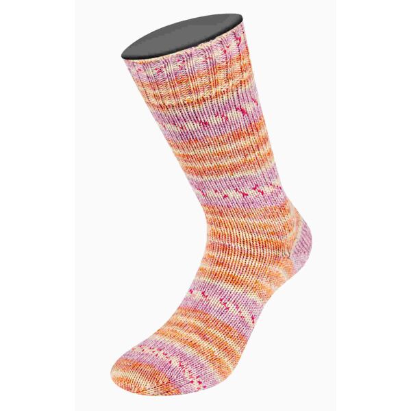 4501 - Pfirsich/Apricot/Terrakotta/Rosa/Flieder/Ecru/ Pink