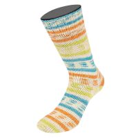 5188 - Creme/Orange/Türkis/Pistazie