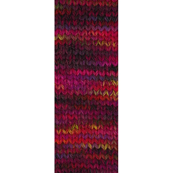 0401 - Schwarzrot/Violett/Pink/Fuchsia/Rot/Gelbgrün
