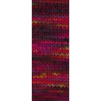 0401 - Schwarzrot/Violett/Pink/Fuchsia/Rot/Gelbgrün