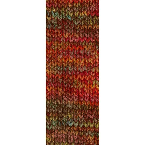 0402 - Graugrün/Rot/Gelb/Mint/Braun/Rosenholz