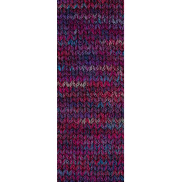 0408 - Fuchsia/Violett/Türkis-/Rauchblau/Hellgrau/ Blau
