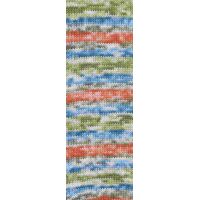 0011 - OLIVE/BLUE/RED