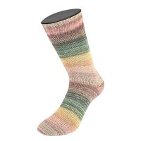 2564 - Moosgrün/Pastellgelb/Zartorange/Pink/Graurot/ Beige/Taupe/Graugrün