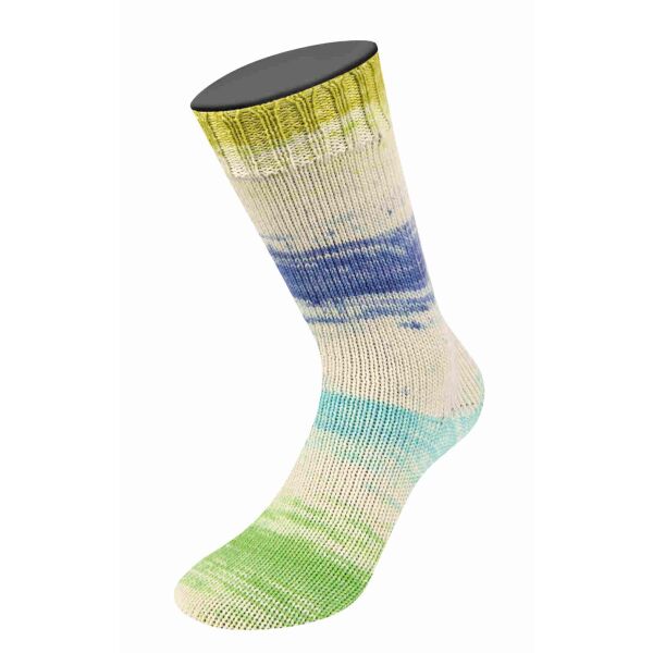 6213 - Veilchenblau/Creme/Türkis/Limette/Maigrün/Helloliv