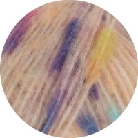 0001 - Pfirsich/Blau/Gelb/Orange/Flieder