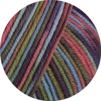 0838 - Hellblau/Graugrün/Camel/Erika/Blaulila