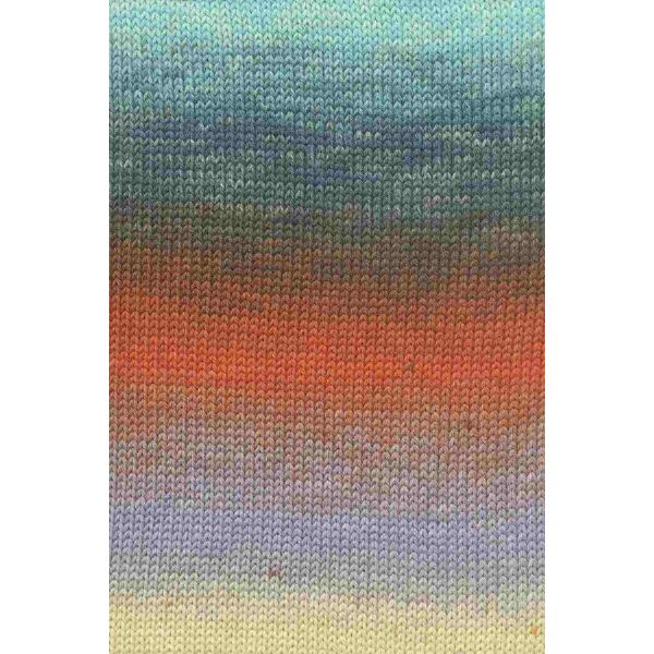 0009 - TURQUOISE/ORANGE/YELLOW