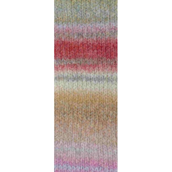 0108 - Grün-/Sandbeige/Blasslila/Flieder/Dunkelrot/Perl-/Graubeige/Camel