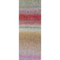 0108 - Grün-/Sandbeige/Blasslila/Flieder/Dunkelrot/Perl-/Graubeige/Camel