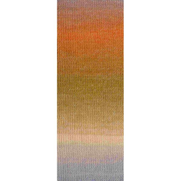 0458 - Blaugrau/Reh-/Orangebraun/Khakigrün/-beige/ Elfenbein/Graubeige