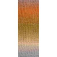 0458 - Blaugrau/Reh-/Orangebraun/Khakigrün/-beige/ Elfenbein/Graubeige