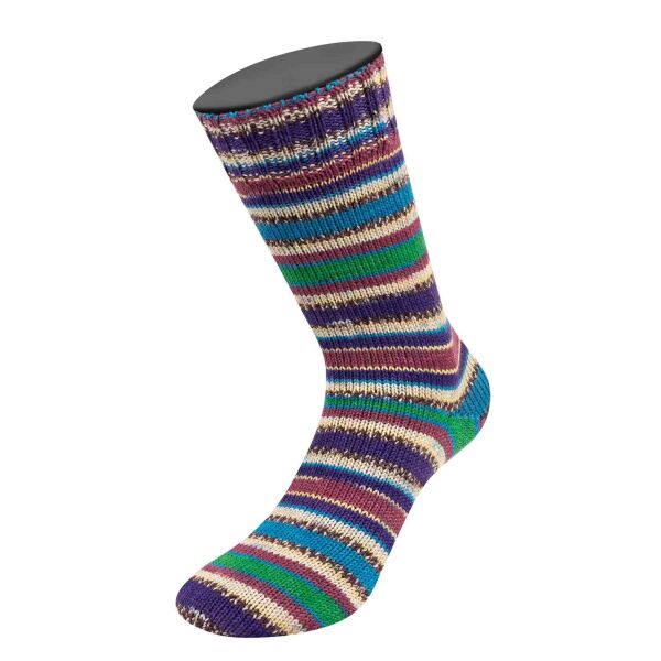 9711 - Rotviolett/Kobaltblau/Grün/Creme/Vanille/ Brombeer/Blauviolett