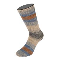 2210 - Orange/Dunkel-/Graublau/Pastellrosa/-gelb/ Hellgrau/Graubraun/Graphitgrau