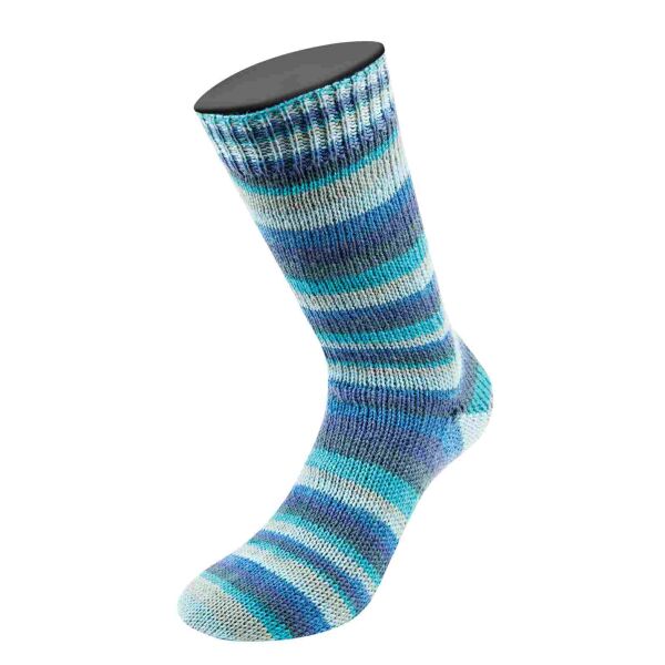 9697 - Graublau/Royal/Kornblume/Helltürkis/-grau/ Türkisblau