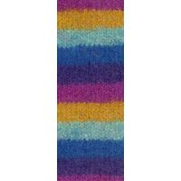 445 - Orchidee/Goldgelb/Mint/Royal/Dunkelviolett