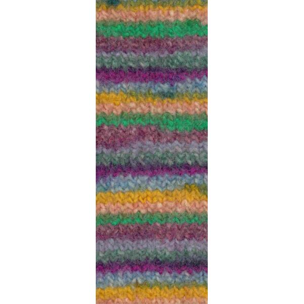 722 - Gelb/Lachs/Smaragd/Brombeer/Grüngrau/ Rotviolett/Jeans