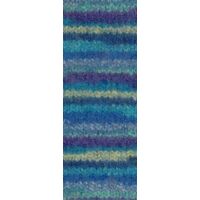 724 - Blauviolett/Petrol/Weißgrün/Marineblau/Seegrün/ Tintenblau/Jeans/Mint