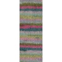 726 - Hellgrau/Dunkeloliv/Erika/Petrol/Graubeige/Mint/Weißgrün/Rosa