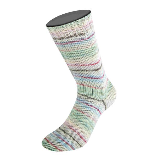 4123 - Hellblau/Dunkelfuchsia/Rosa/Lachs/Mint/ Hellgrau/Grau/Anthrazit