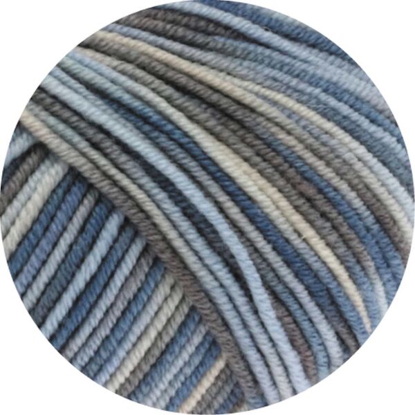 0763 - Hellblau/Grège/Graubraun/Blaugrau