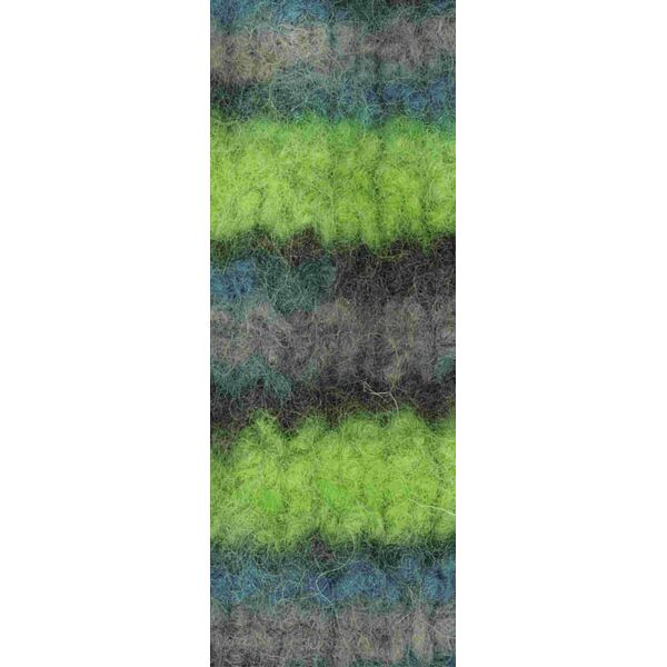 Türkisblau/Giftgrün/Schiefer/Grüngrau - 0336